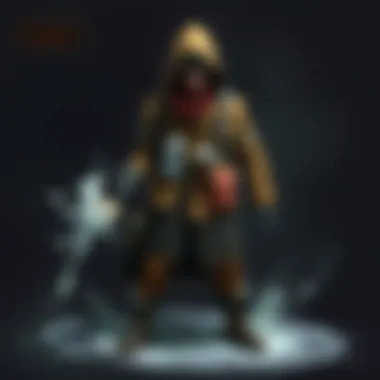 Healing Powder in Survival Strategy A survival scenario featuring essential items including healing powder in a wilderness setting