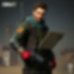 A QA tester focusing on game mechanics during a testing session