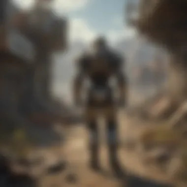 Hope Amidst Desolation in Fallout Symbolic representation of hope in a post-apocalyptic landscape