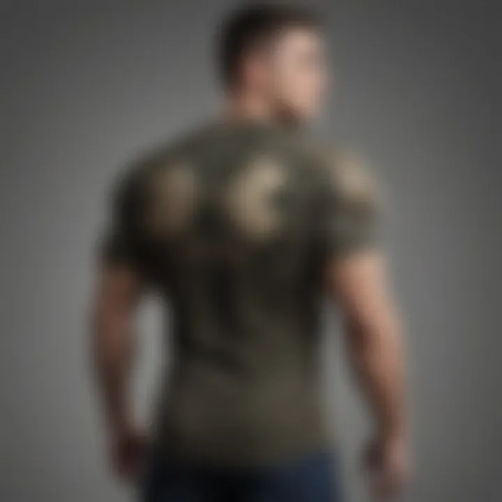 Under Armour Marines shirt being worn by a Marine