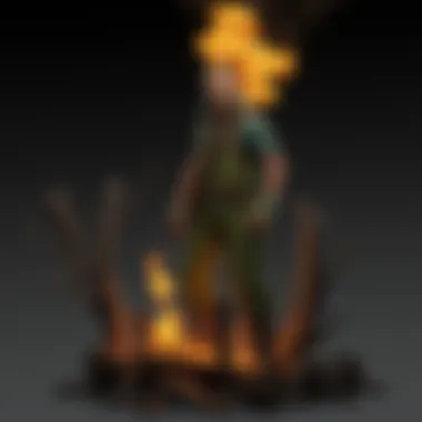 A collection of various types of kindling demonstrating different sourcing techniques.