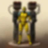 Core Power Cells Overview Detailed illustration of core power cells in Fallout