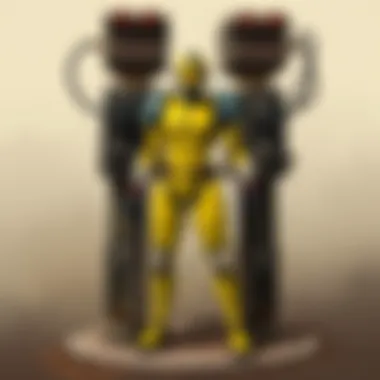 Core Power Cells Overview Detailed illustration of core power cells in Fallout