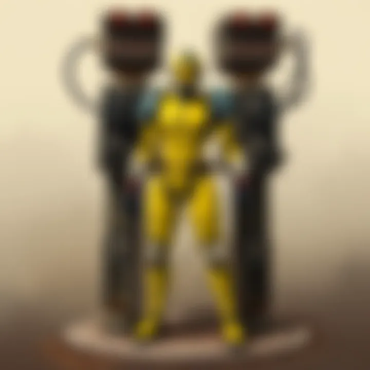 Core Power Cells Overview Detailed illustration of core power cells in Fallout