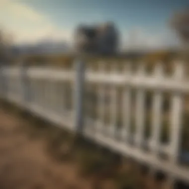 The Picket Fence: A Symbol of Lost Ideals A dilapidated picket fence in a post-apocalyptic setting, symbolizing lost ideals.