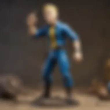 Vault Boy Figurine in Action Pose