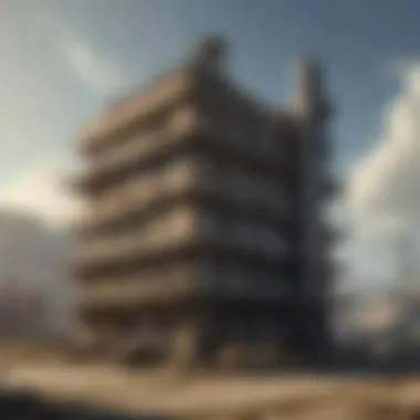 Architecture of Watoga in Fallout An in-game representation of Watoga's architecture and environment.