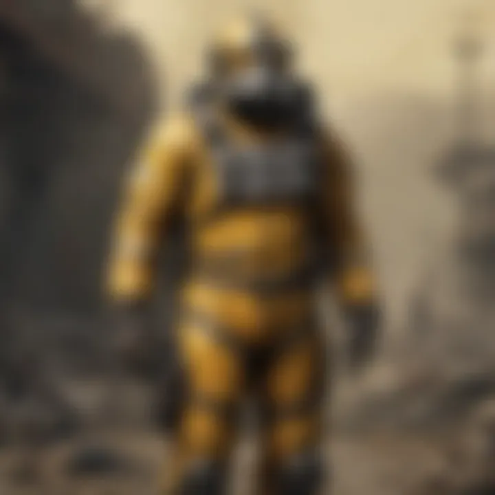 Diverse environments where hazmat suits are necessary